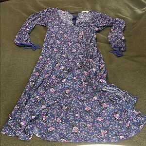 Floral Long Sleeve Dress